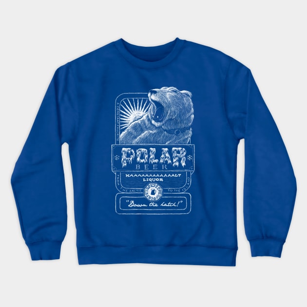 Polar Beer Crewneck Sweatshirt by ianleino